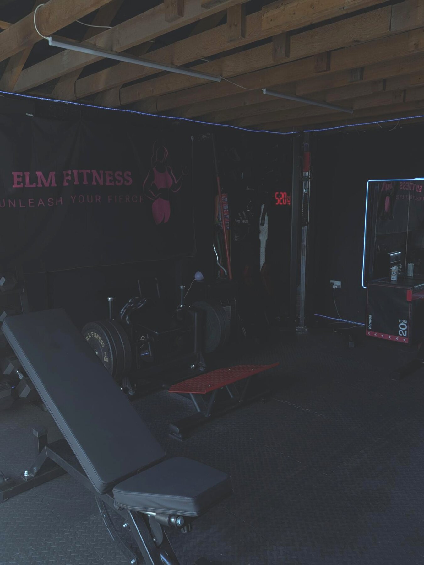 The private ELM Fitness women-only training studio near Millisle
